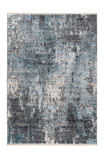 Tappeto moderno MEDELLIN 400 argento/blu