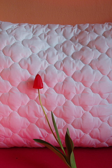 Cuscino trapuntato - palline - 70x90 cm senza cerniera