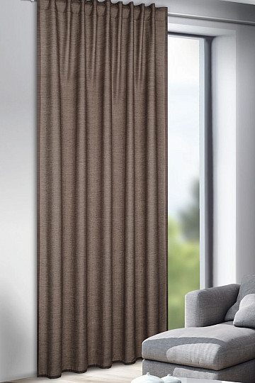 Tenda decorativa PATTY marrone 135x245