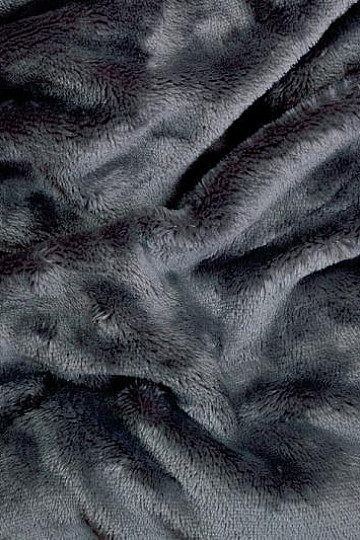 Lenzuolo in microflanella DORMIRE BENE al buio. grigio