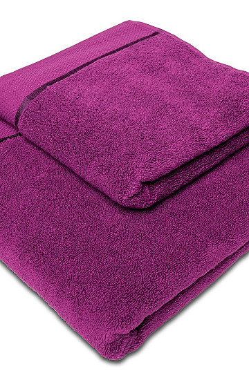 Asciugamano e telo bagno MIKRO fucsia