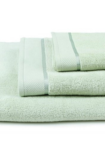 Asciugamano e telo bagno MIKRO verde chiaro