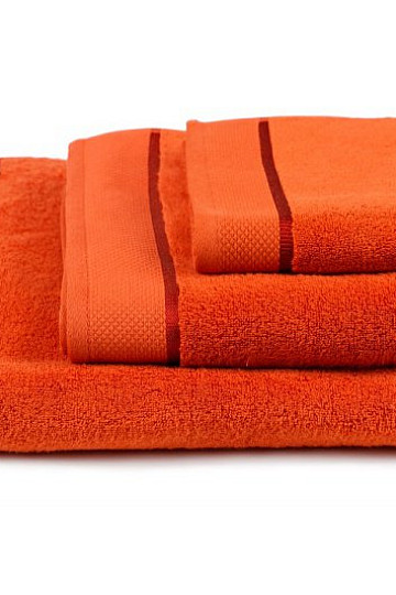 Asciugamano e telo da bagno MIKRO terracotta