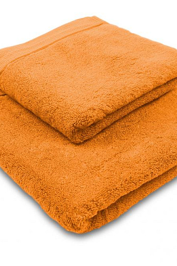 Asciugamano e telo bagno MIKRO Arancio-senape