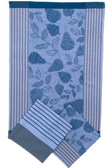 Asciugamani HRUSKY ST. BLU 3 pz