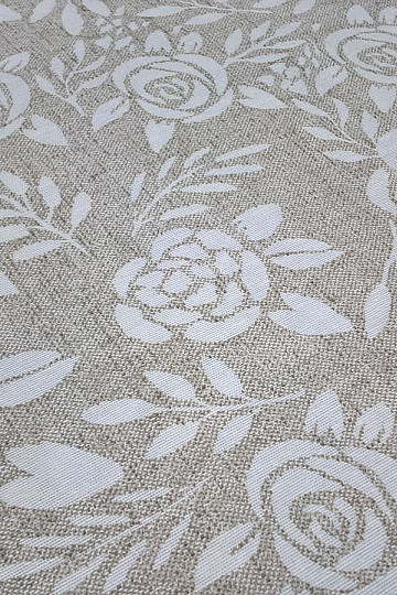 Tessuto decorativo ROSA crema