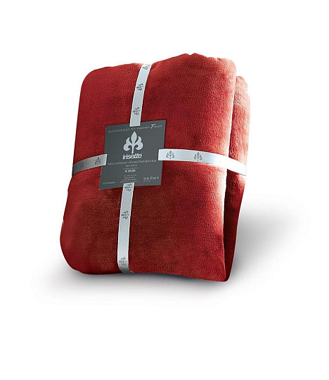 Morbida coperta RELAX 61 ROSSO