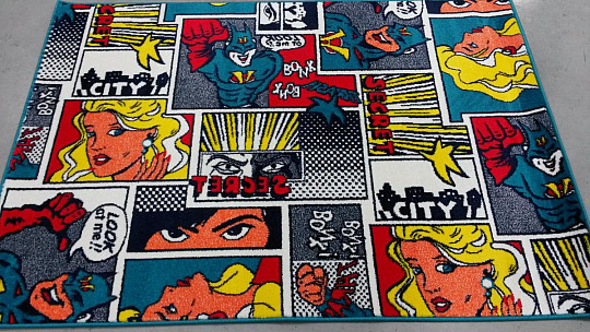 Tappeto di design KOMIKS