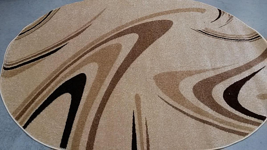 Tappeto ovale crema CAFFÈ