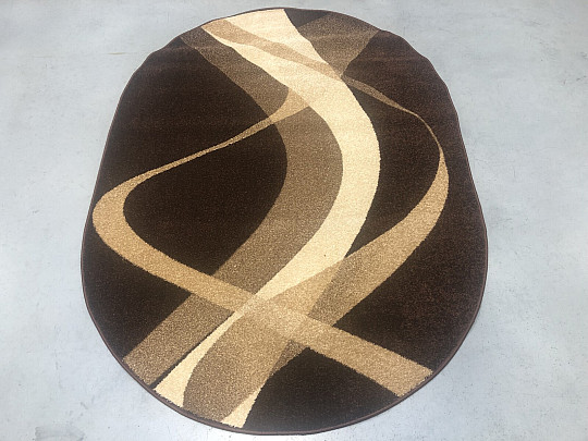 Tappeto ovale MARRONE marrone