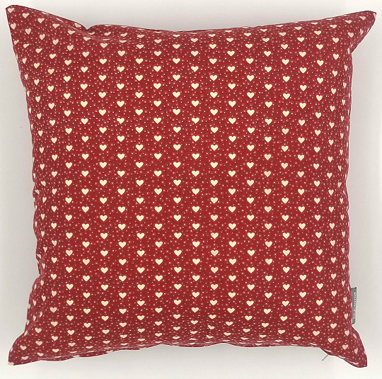 Rivestimento decorativo Mini cuore rosso, cuore panna