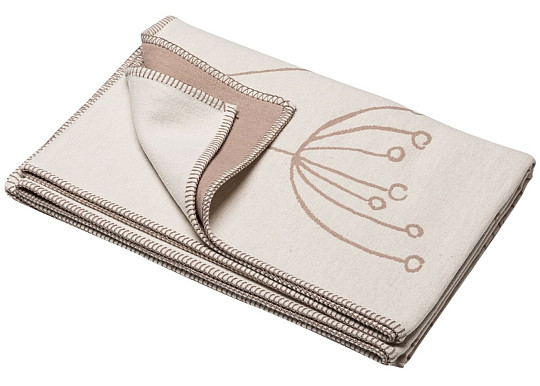 Coperta di cotone DF JADE avorio