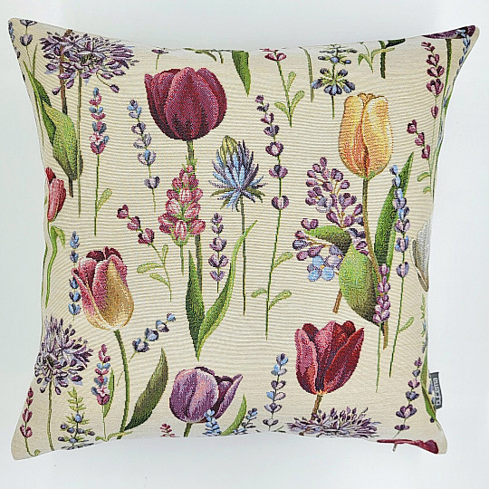 Fodera per cuscino arazzo TULIP SPRING