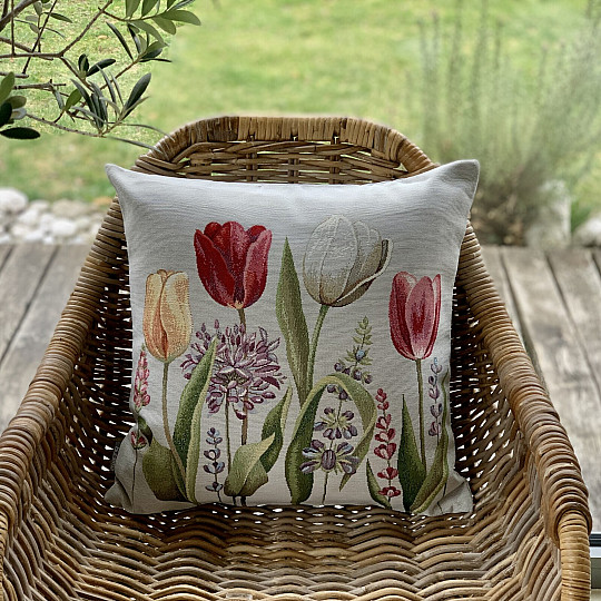 Fodera per cuscino Tapestry TULIP SPRING III