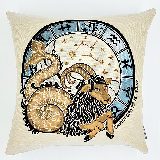 Fodera per cuscino in gobelin CAPRICORNO
