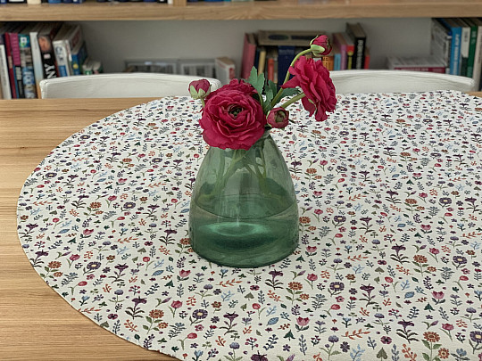 Arazzo rotondo GIARDINO