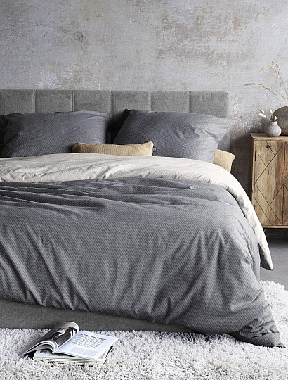Lussuosa biancheria da letto in flanella IRISETTE KOALA grigio