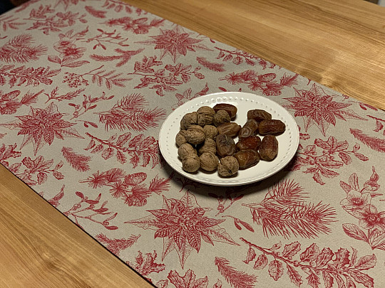 Sciarpa natalizia CESMÍNA BORDEAUX