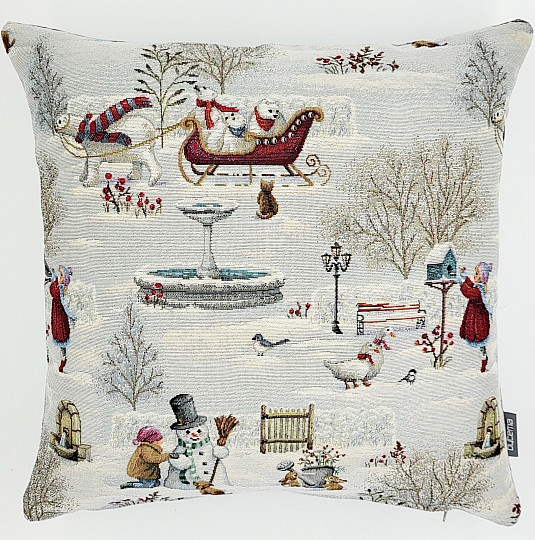 Arazzo natalizio BAMBINI IN INVERNO