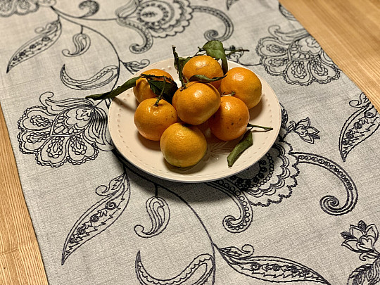 Sciarpa ricamata AGENDA