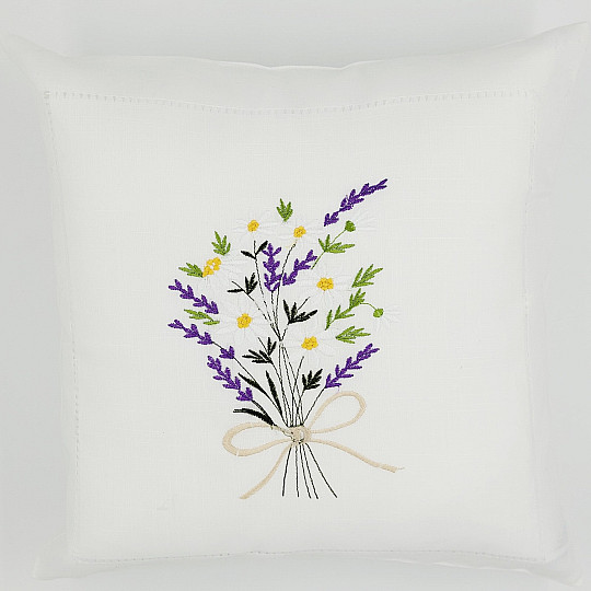 Federa ricamata DAISY BOUQUET