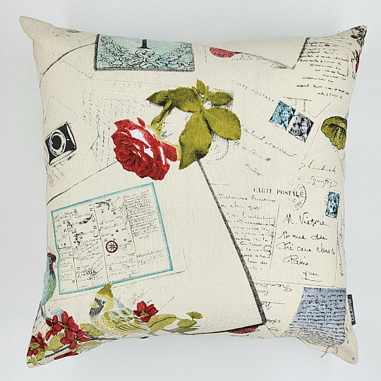 Fodera per cuscino decorativo LETTERE