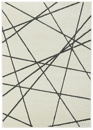 Tappeto in pezzi PORTLAND bianco grigio