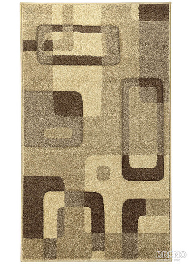 Tappeto in pezzi PORTLAND marrone beige