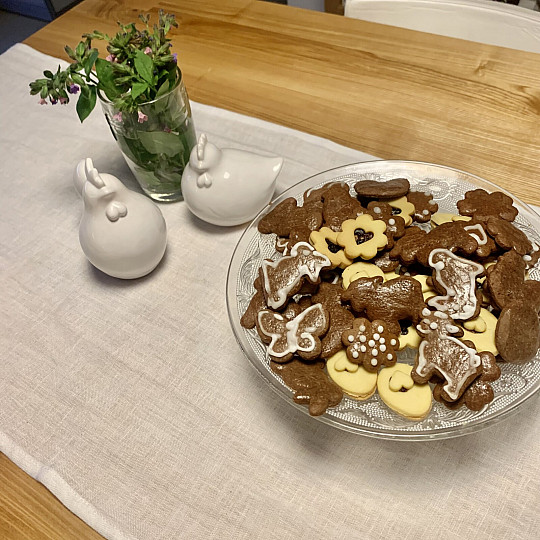 Tovaglia in lino VERONA bianca