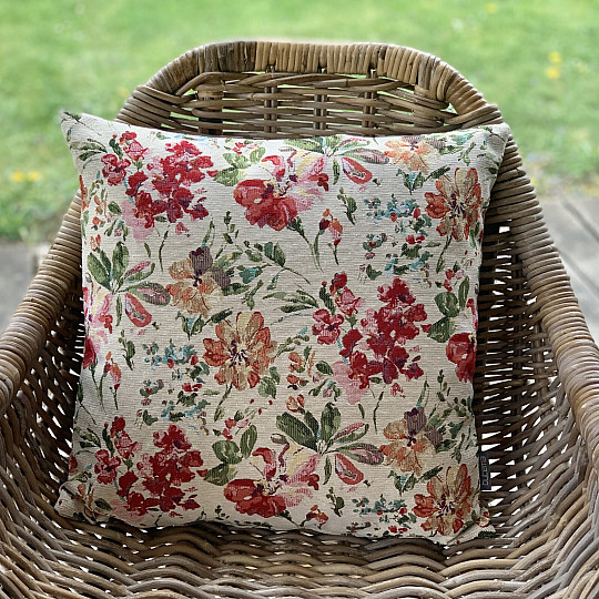 Fodera per cuscino con arazzo SPRING GARDEN