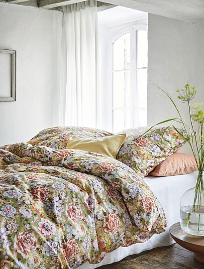 IRISETTE lussuoso raso di cotone MAGIC 30 verde