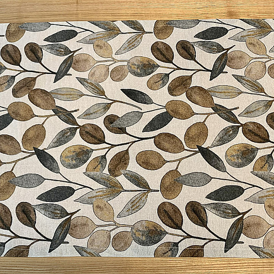 SET FOGLIE HOJAS GRIGIO