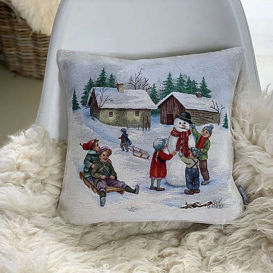 Copri arazzo natalizio POMERIGGIO INVERNALE