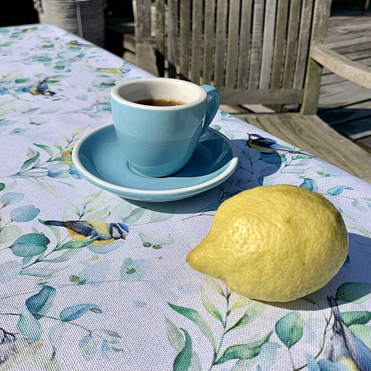 Tovaglia e sciarpa UCCELLI SU UN RAMOSCELLO