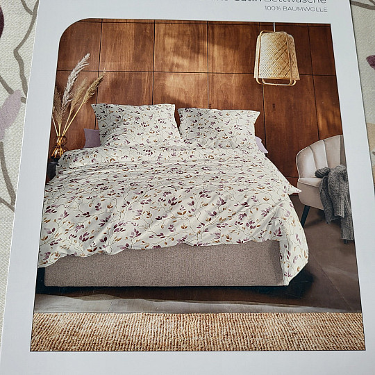 Raso di cotone lusso IRISETTE WAVE 8565-60 RAMI crema