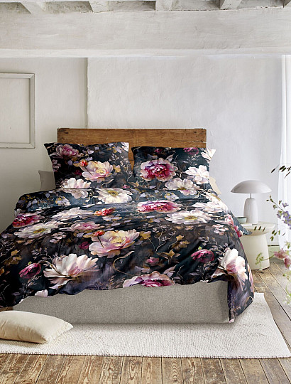 Raso di cotone lusso IRISETTE WAVE 8574-90 PEONIES