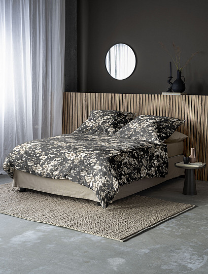 Biancheria da letto di lusso in flanella IRISETTE ZOBEL 8558-11 nero