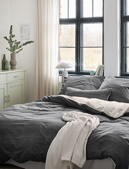 Raso di cotone lusso IRISETTE WAVE 8557-11 antracite