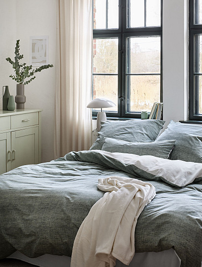 Raso di cotone lusso IRISETTE WAVE 8557-30 verde