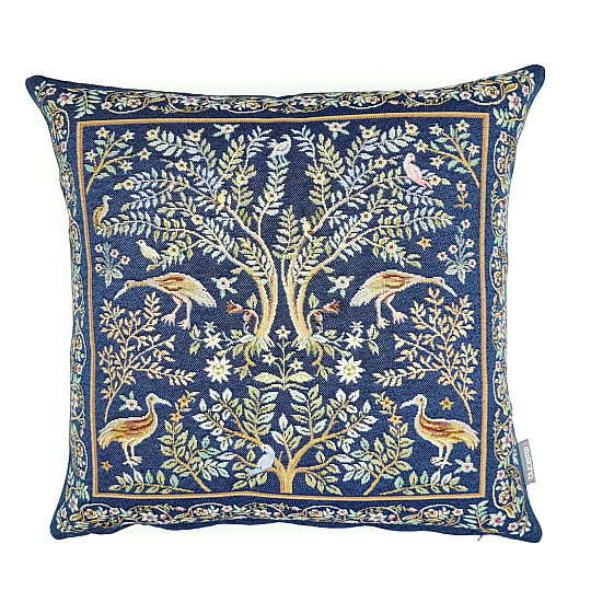 Fodera per cuscino arazzo WILLIAM MORRIS blu