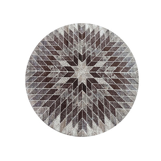 Tappeto in pezzi PANAMERO 10 cerchi beige