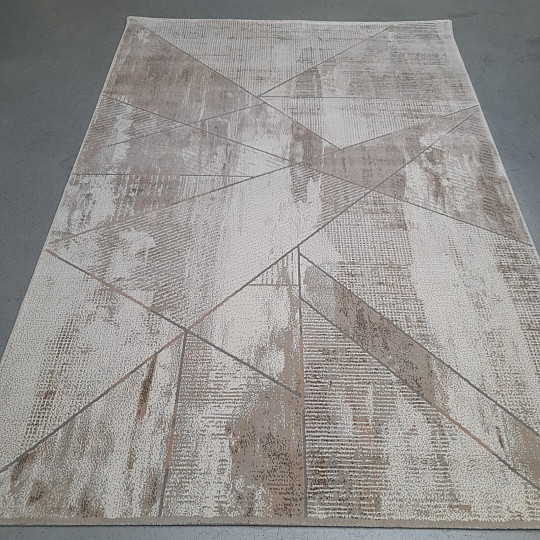 Tappeto in pezzi BOHO marrone chiaro