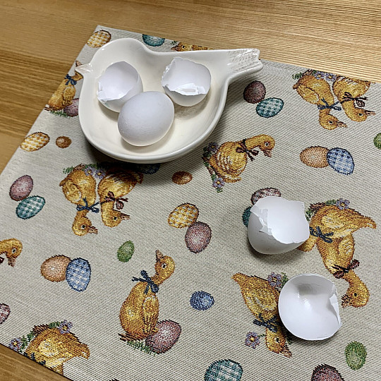 Tovaglietta arazzo ANATRE GIALLE