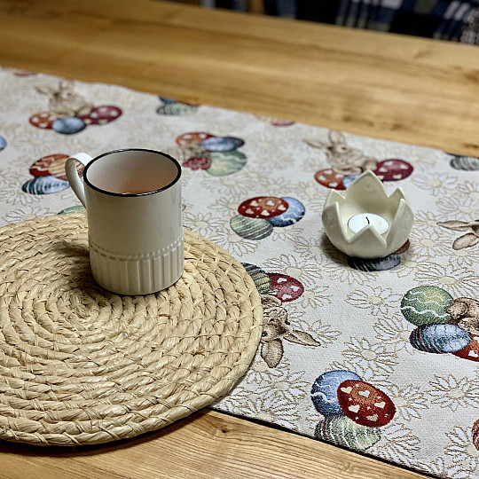 Tovaglia e sciarpa pasquale MARGA