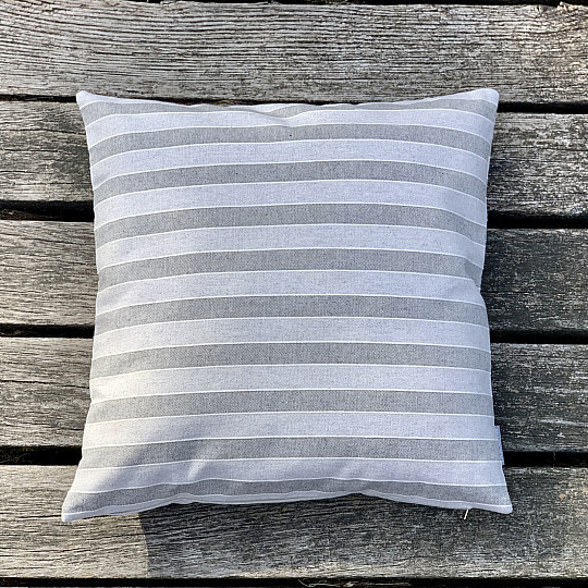 Federa decorativa TREBOL STRIPES GREY
