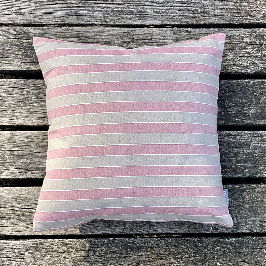 Federa decorativa TREBOL PINK STRIPES