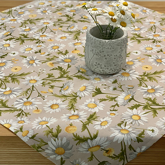Tovaglia e sciarpa DAISIES