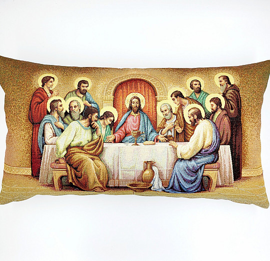 Cuscino arazzo LA CENA DEL SIGNORE