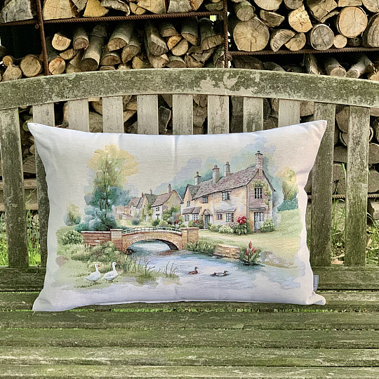 Cuscino arazzo COTSWOLDS BRIDGE