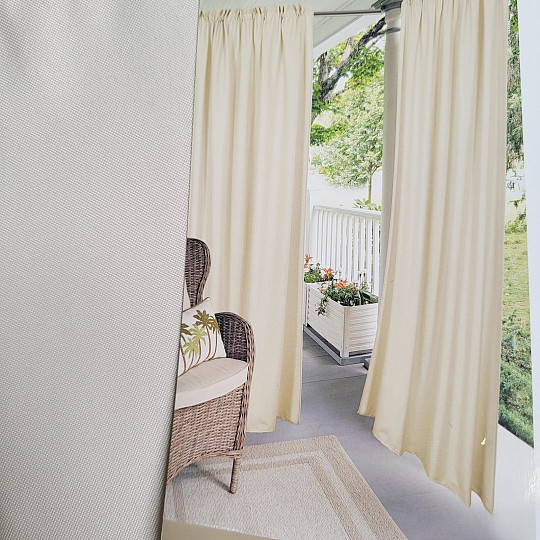 Tenda decorativa per esterni GAIA WHITE COFFEE